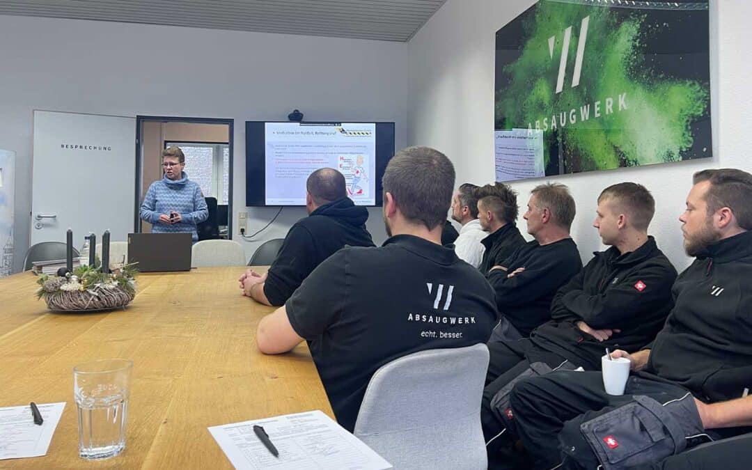 Occupational safety at ABSAUGWERK