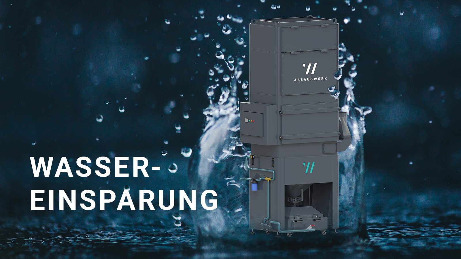 ABSAUGWERK_Nassabscheider_Wasser_Web-01 Energiesparender Nassabscheider