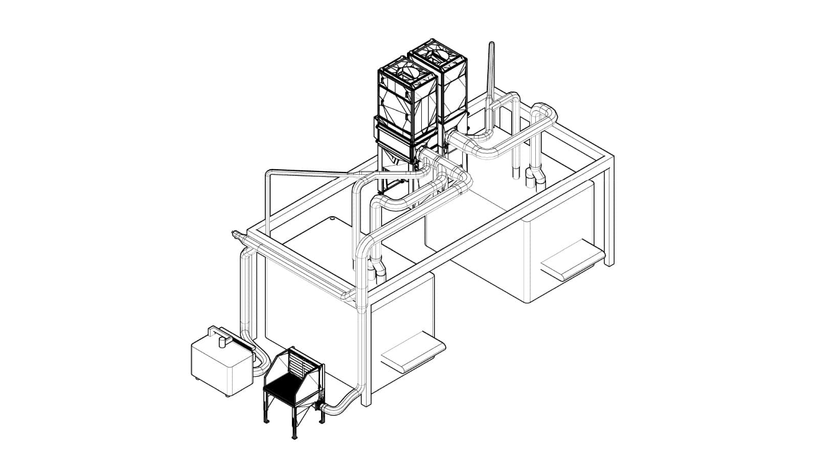 ABSAUGWERK Referenz Quadrus Metalltechnik