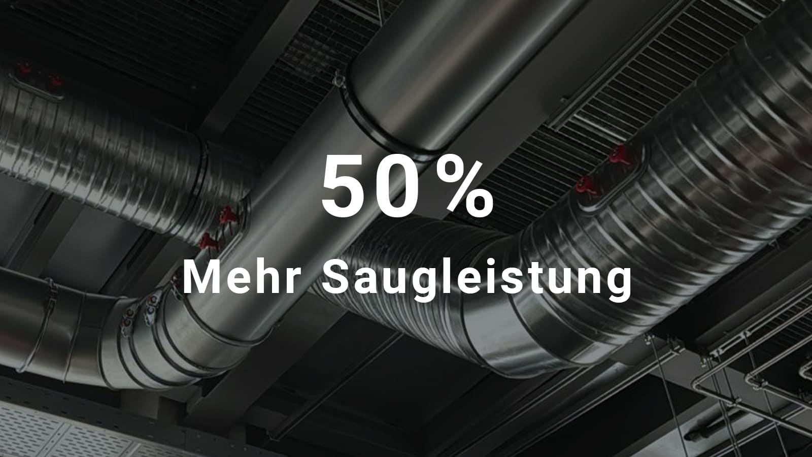 ABSAUGWERK Nassabscheider mit 50 % mehr Saugleistung