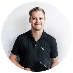 Servicios ABSAUGWERK Cita del empleado Dominik Seibold