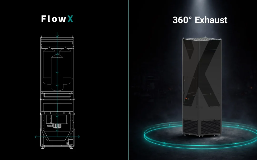 👨‍🏭 Flexible hall extraction for industry and trade