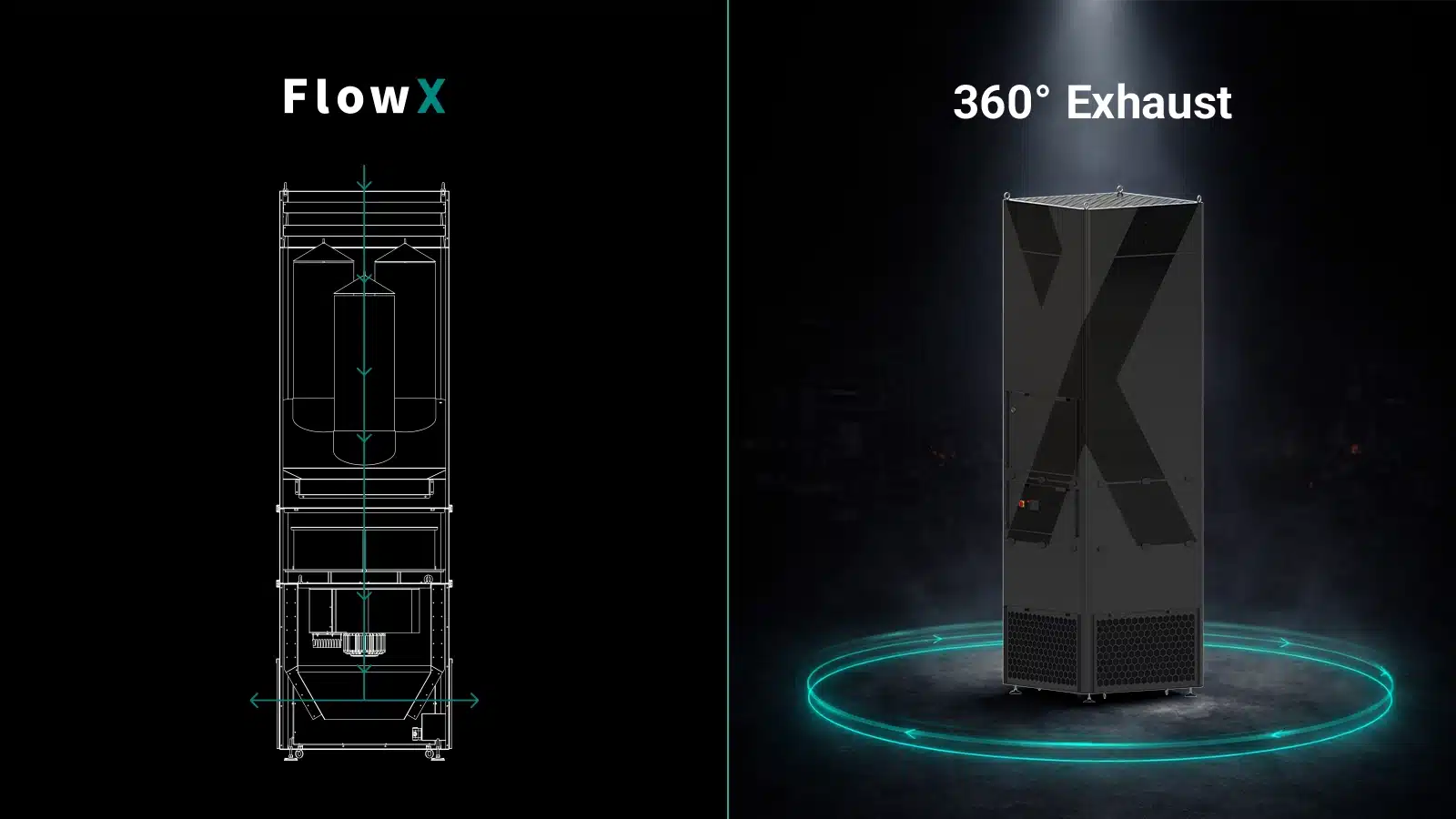 Plug & Play Filter tower FlowX