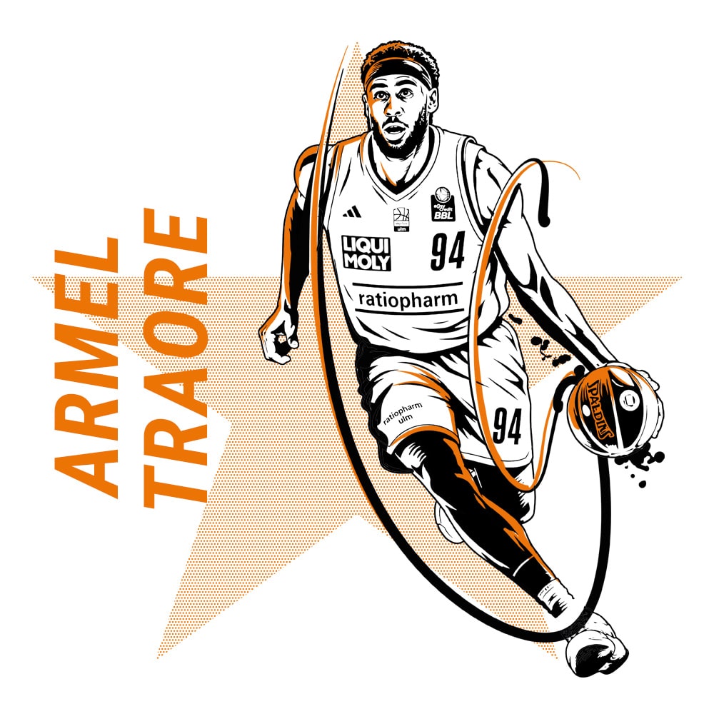 BBU Saison 2026/2026, Spieler Armel Traore